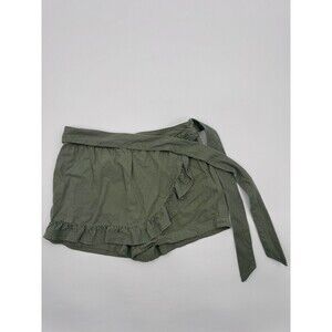 Vineyard Vines Mini Skort Women's 4 Green Bow Wasted Preppy Pockets Zip Closure